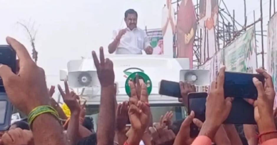 CM Edappadi Palanisamy election campaign in Madurai