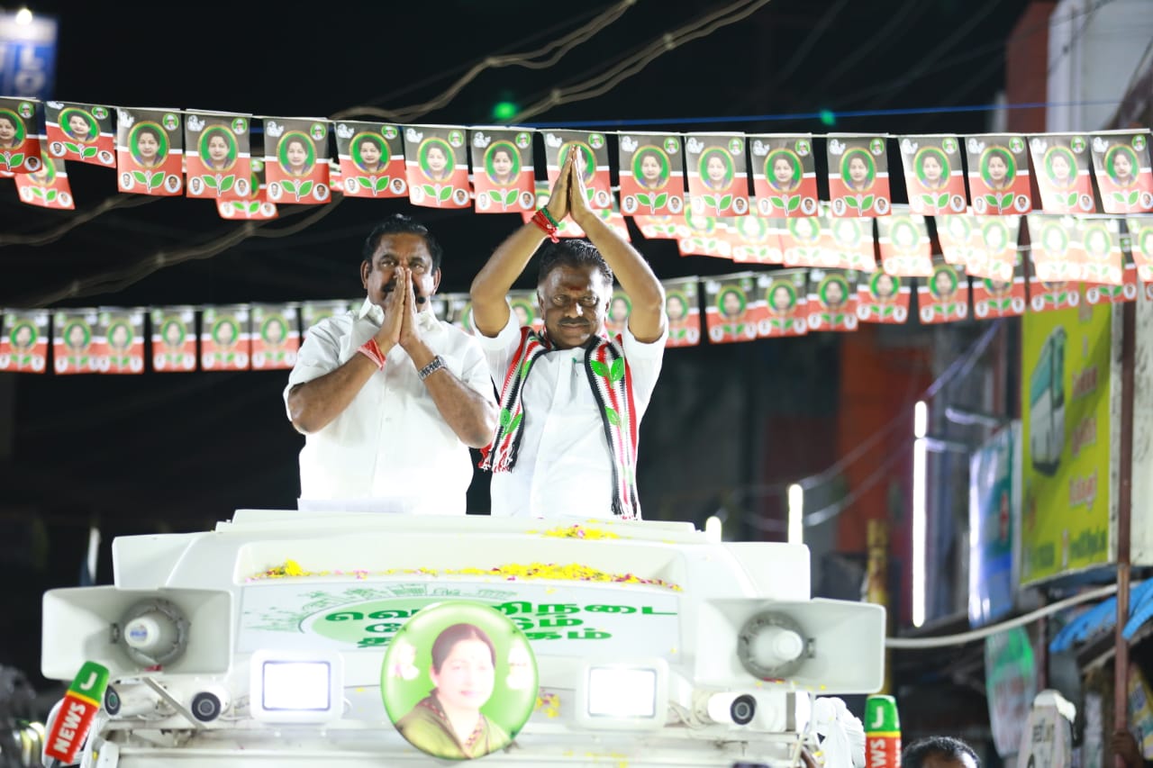 cm edappadi palanisamy election campaign for ops at bodi