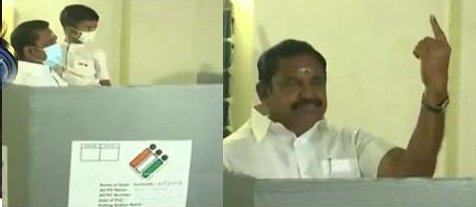 tn cmo eps went polls with his family and cast his vote.