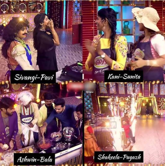 Cook with Comali show finale Cook and comali pairs in final round