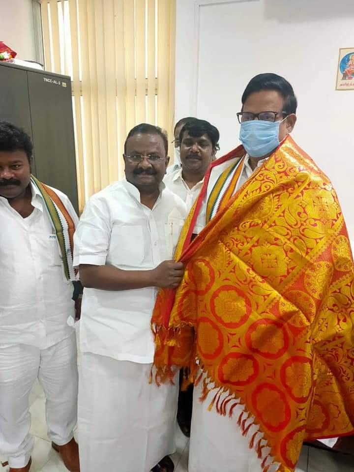 Srivilliputhur constituency Congress candidate Madhavrao passed away