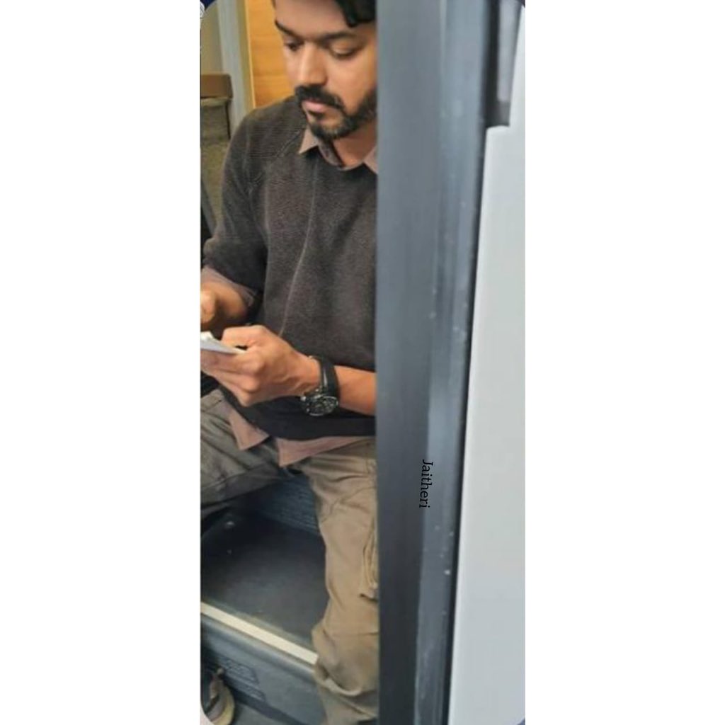 Vijay unseen picture from Thalapathy 65 movie goes viral - see here