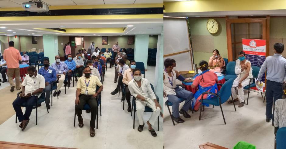 Vijaya Hospitals conducts vaccination drive in Chennai
