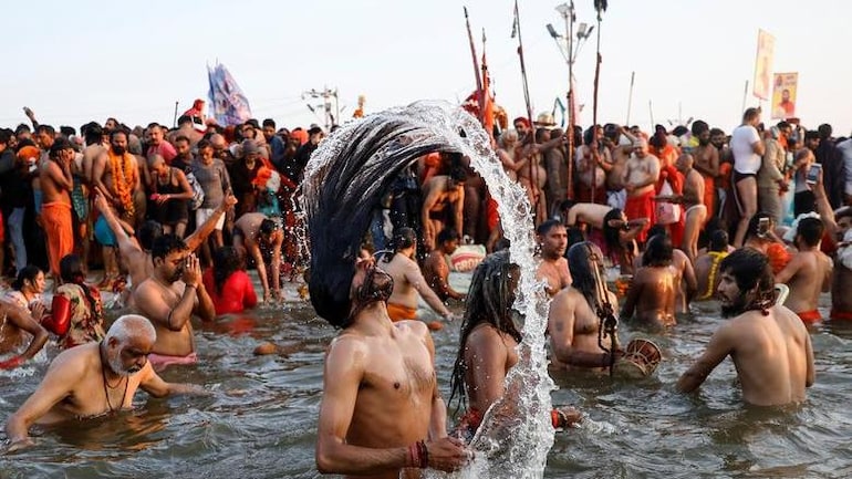Kumbh Mela: Nearly a million devotees thronged the banks of the Ganges