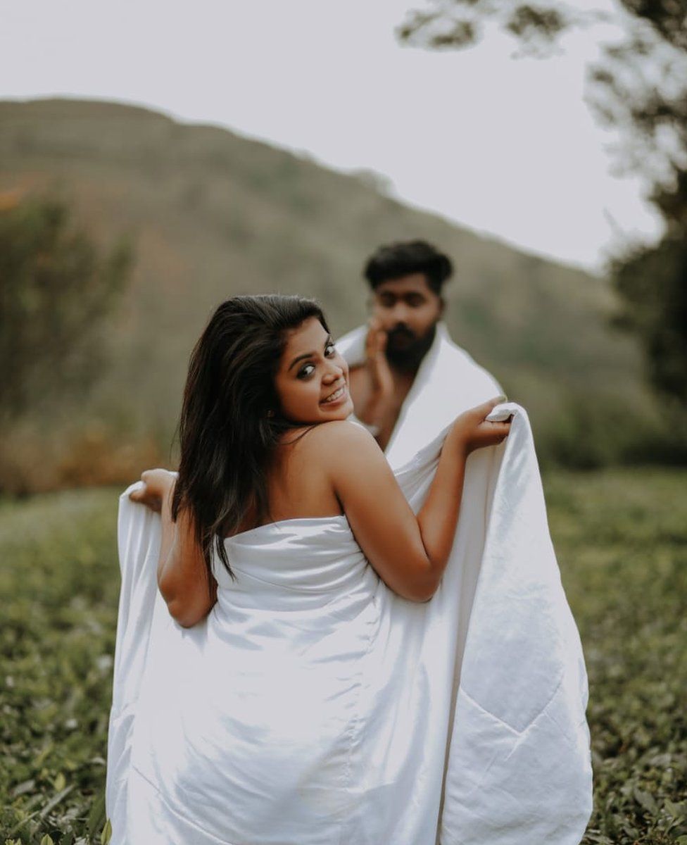 Kerala : Love Story of Blind Couple photoshoot goes viral 