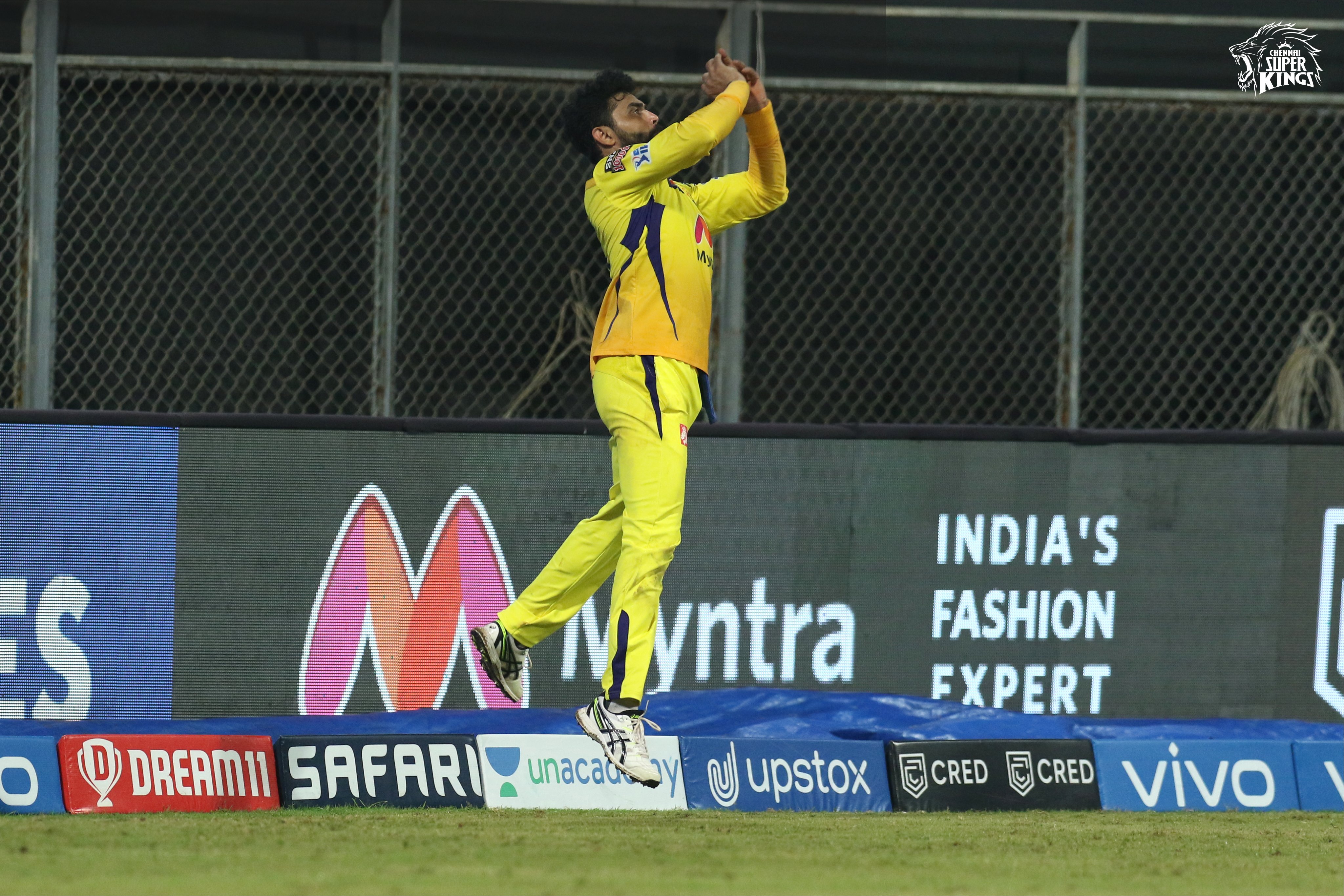 IPL 2021: Jadeja’s celebration after taking 4 catches goes viral