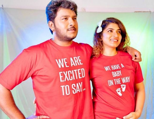 Pregnant Tamil serial actress Sameera Sherief dance for Enjoy enjaami goes viral