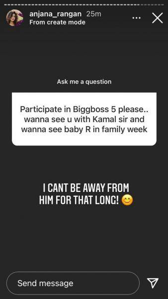 Popular Tamil hero's wife to enter Bigg Boss Tamil 5? Official statement here ft VJ Anjana