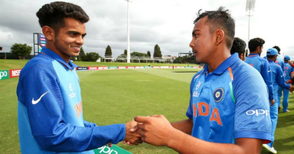 Prithvi Shaw and Shivam Mavi engage in an adorable moment