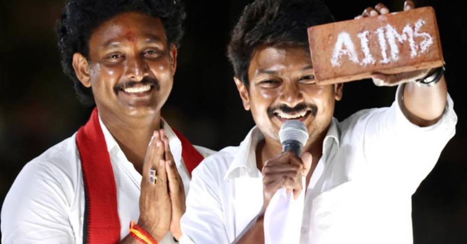 Actor Dhanush wishes Udhayanidhi Stalin for winning election