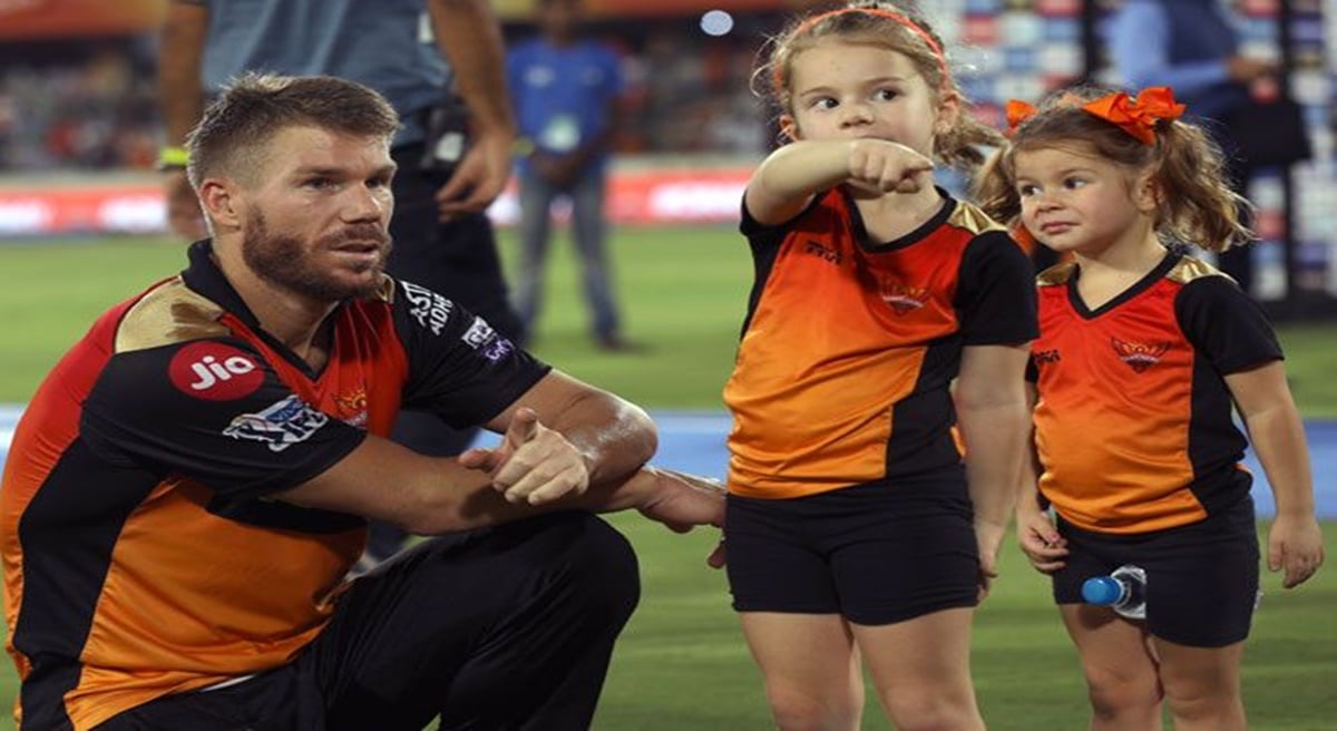 David Warner Posts Heart Touching Drawing by His Daughter Ivy 