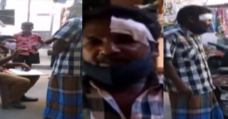 DMK member attacked Cleaning worker in Chennai