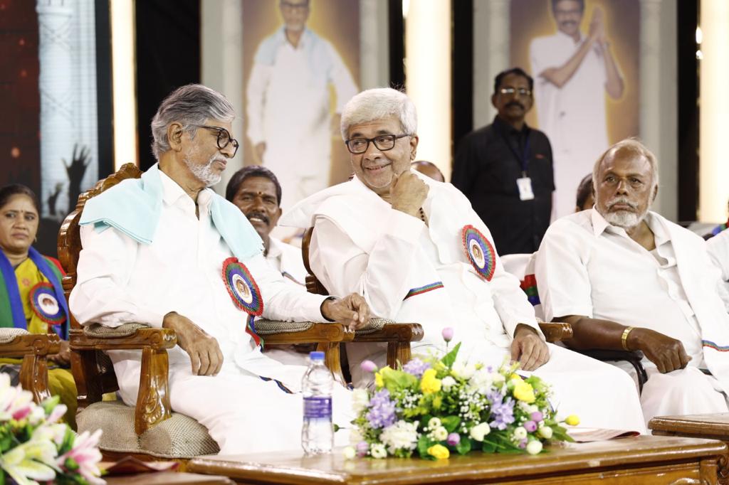 STR and Venkat Prabhu's Maanaadu producer gives a mass update with new viral pics