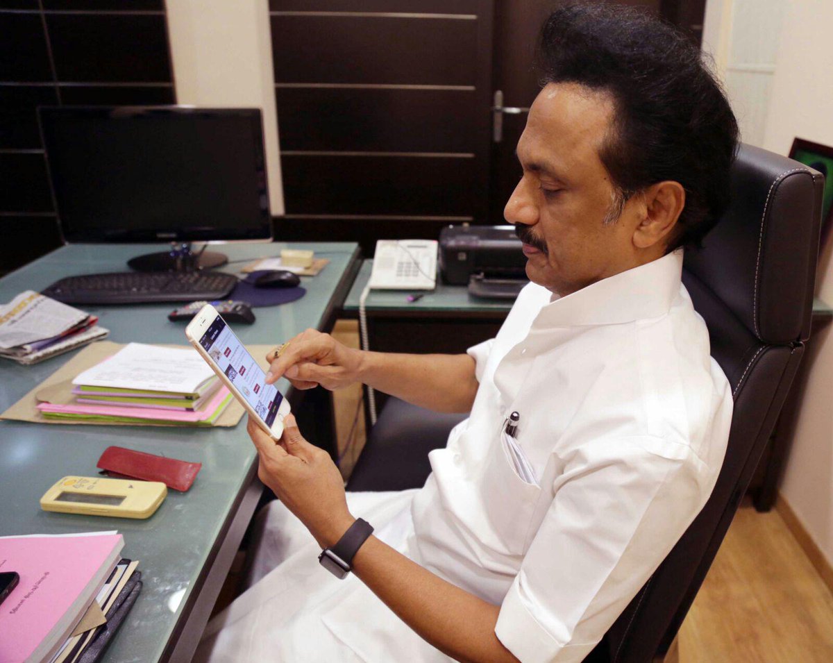 CM MK Stalin surprises boy who donated to corona relief fund