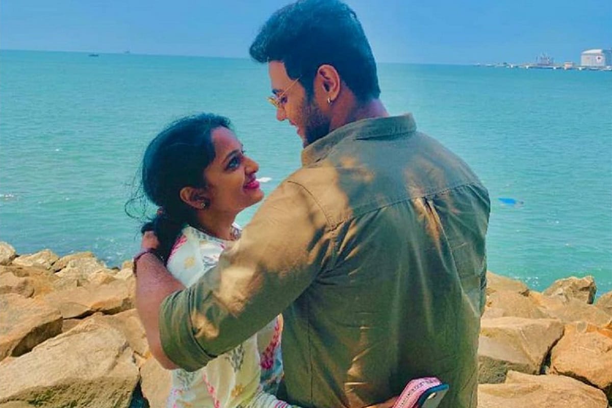 Popular Tamil serial actor throws surprise bridal shower for wife to be - Pics