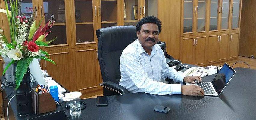 Santoshbabu ias resigned charge of makkal neethi maiyyam
