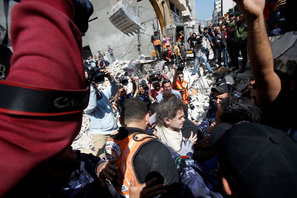 Six-year-old girl survives Israel air strike in Gaza