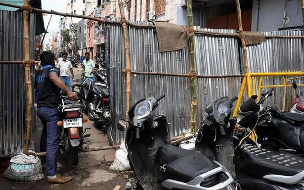 Covid spread: 181 Chennai places made containment zones