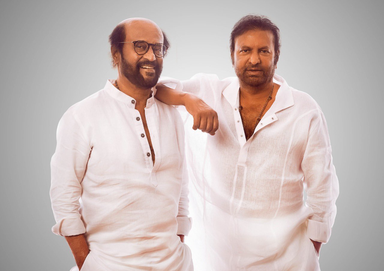 Popular hero shares the Original Gangsters’ pics with Superstar Rajinikanth and Mohan Babu