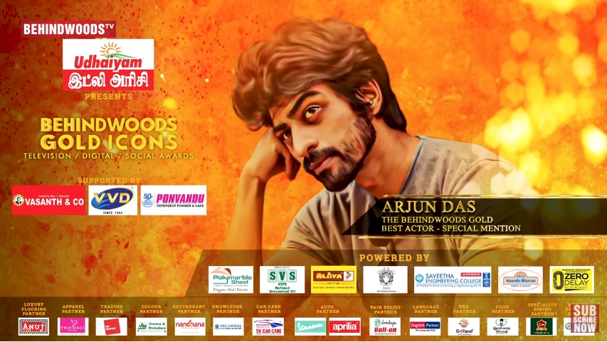 Arjun Das answers about his wedding in Behindwoods Gold icons; viral video