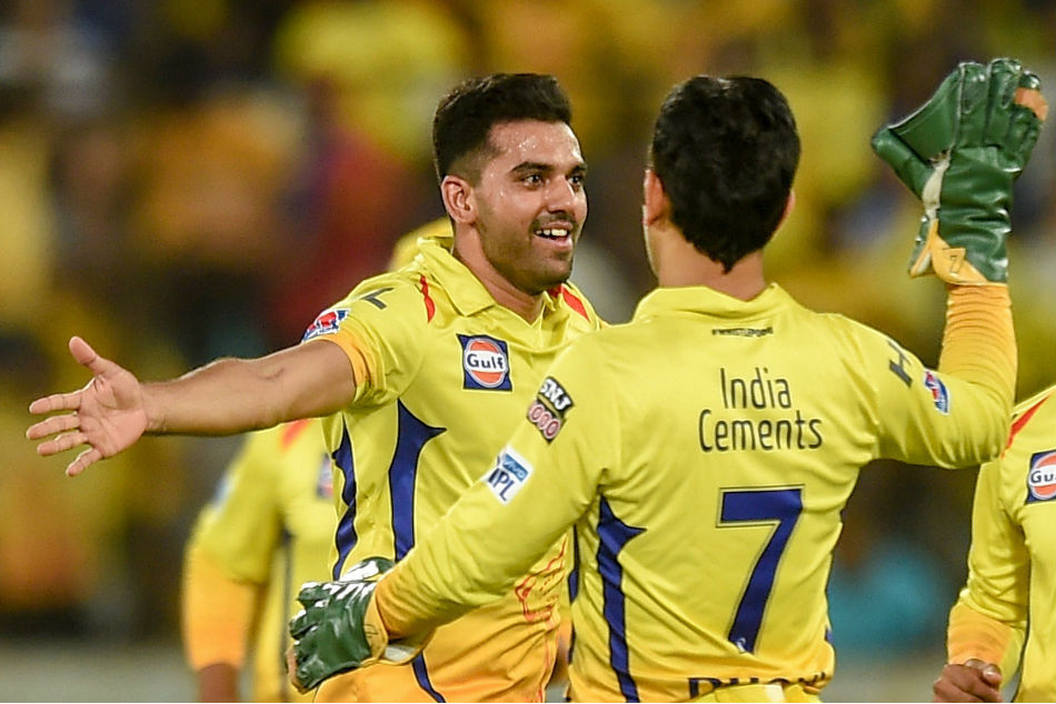 you must see his best in second half says chahar about dhoni form