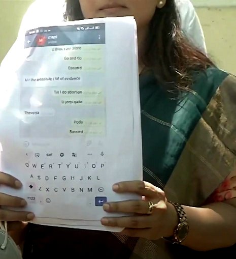 Naadodigal actress Shanthini makes shocking revelations against former minister Manikandan