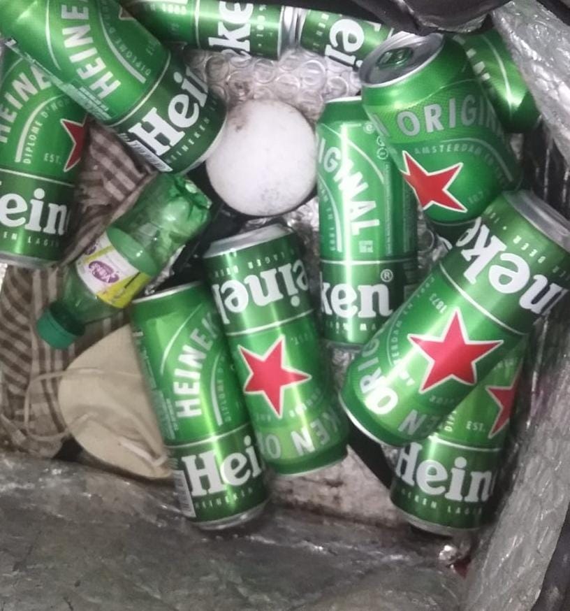 Police have arrested a man selling beer online in Chennai.