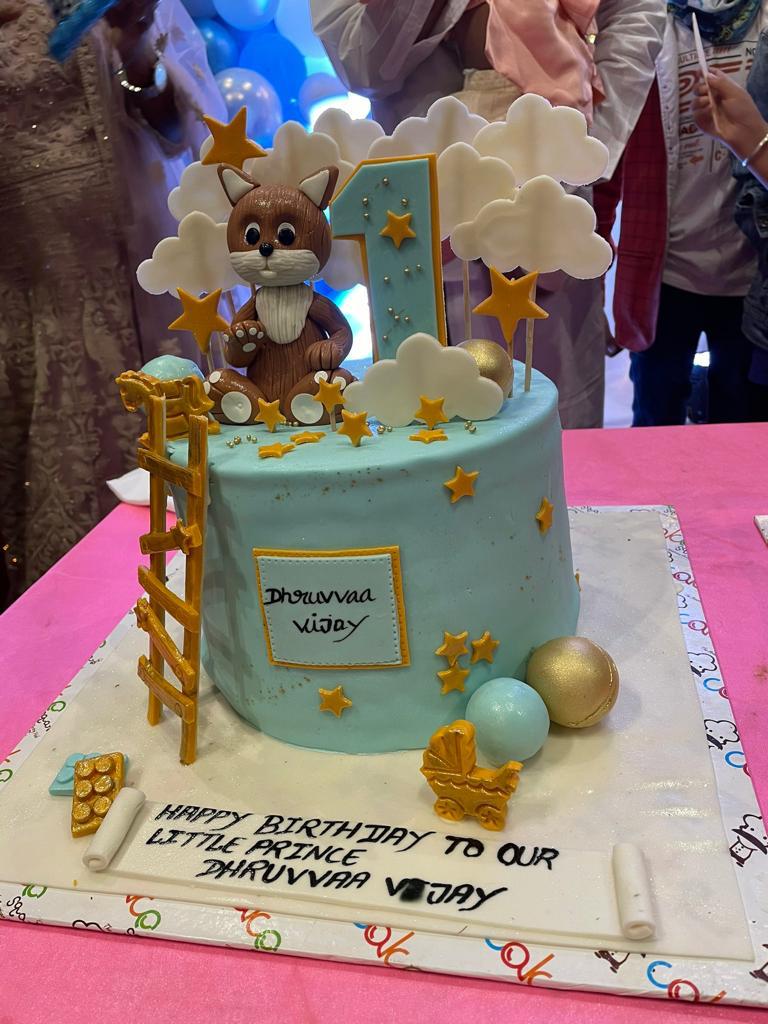 Director Vijay's son's stylish name revealed & his 1st birthday celebration pics are going viral