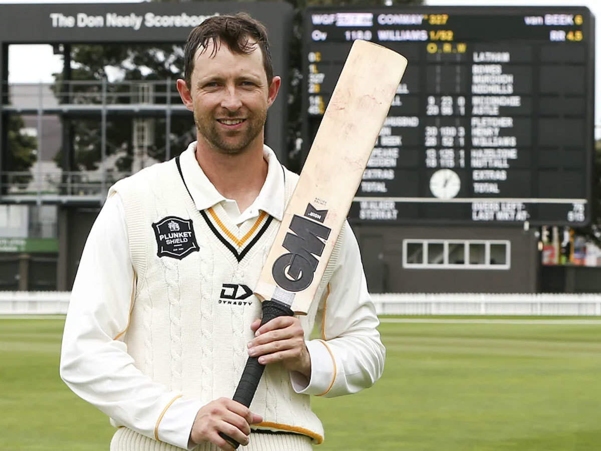 New Zealand Devon Conway scored 136 on his Test debut at Lord's