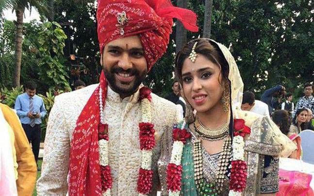 rohit sharma forgets marriage ring kohli made it big news