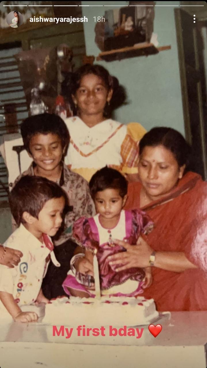 Popular Tamil heroine shares first birthday pics - Guess who?