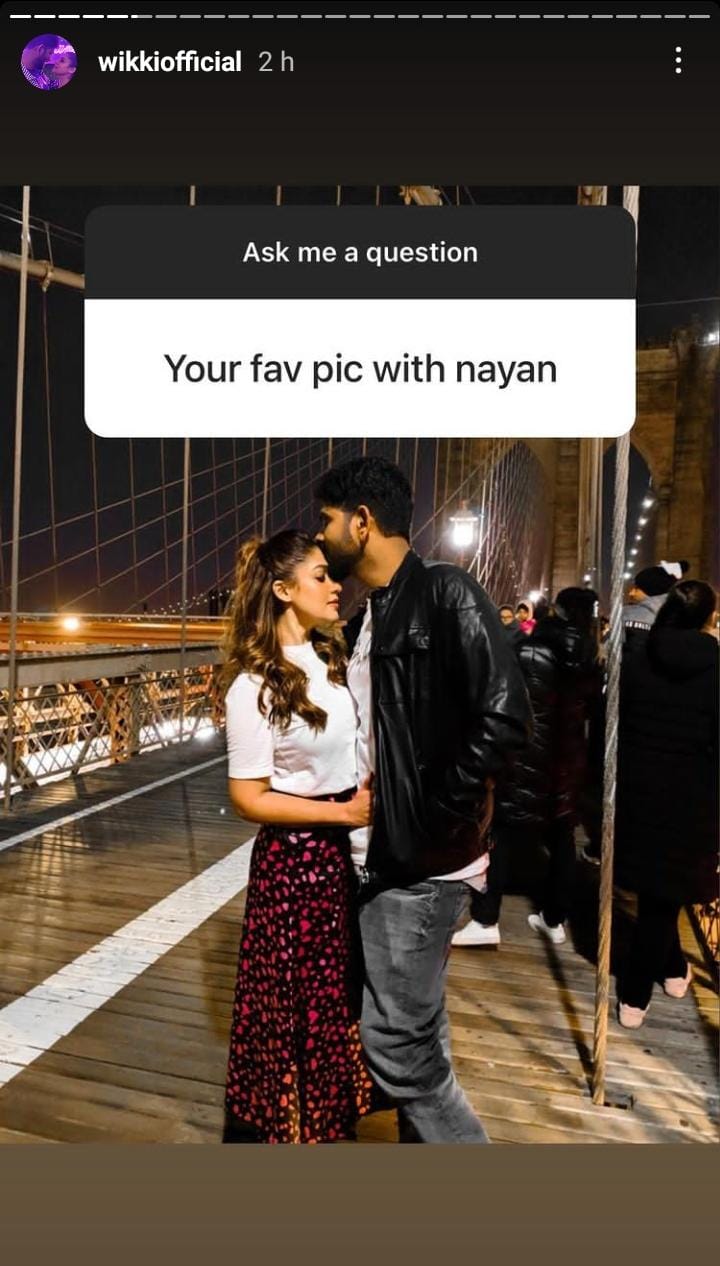 Vignesh Shivan shares his favorite pic with Nayanthara and the quality he admires the most in her!
