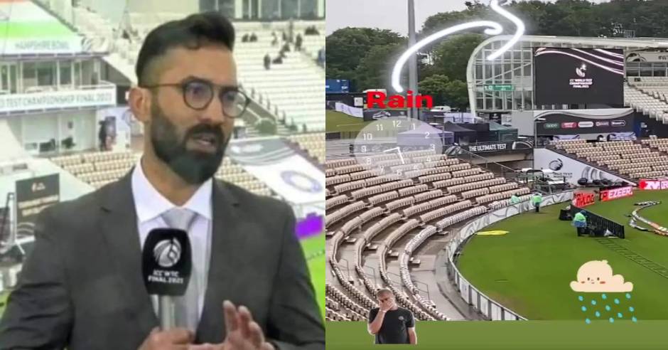 Dinesh Karthik gives weather update from Southampton
