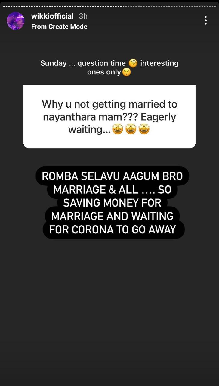 "Waiting for..." - Vignesh Shivan's VIRAL reply to a fan's question, "Why u not getting married to Nayanthara mam???"