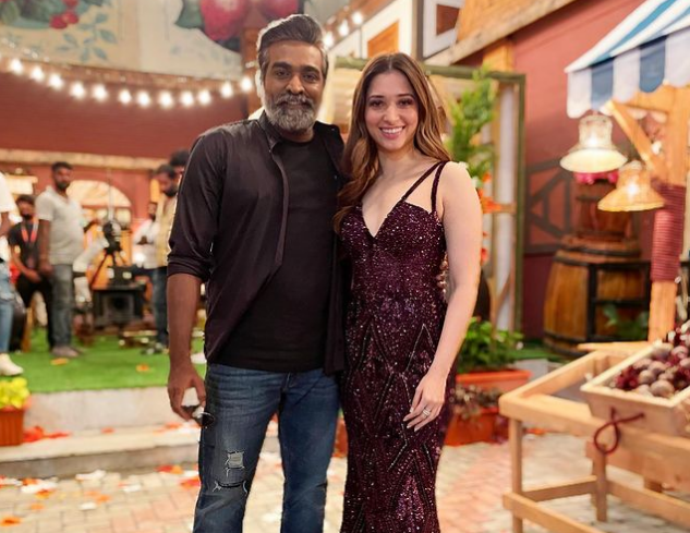 LATEST: Vijay Sethupathi's shares UNSEEN uber-cool picture from shooting spot; keeps fans guessing