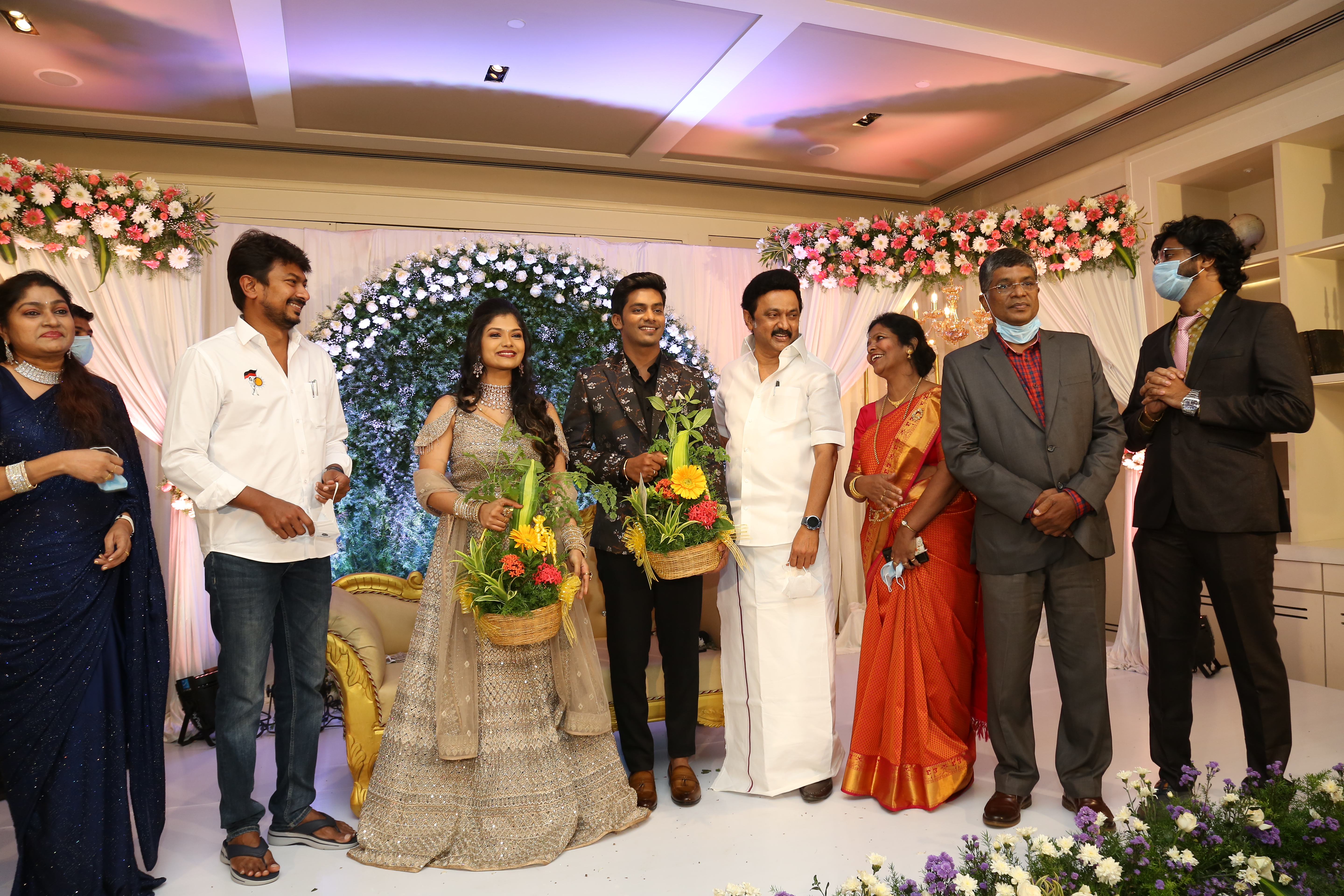 Chief Minister attended the wedding of the young music composer
