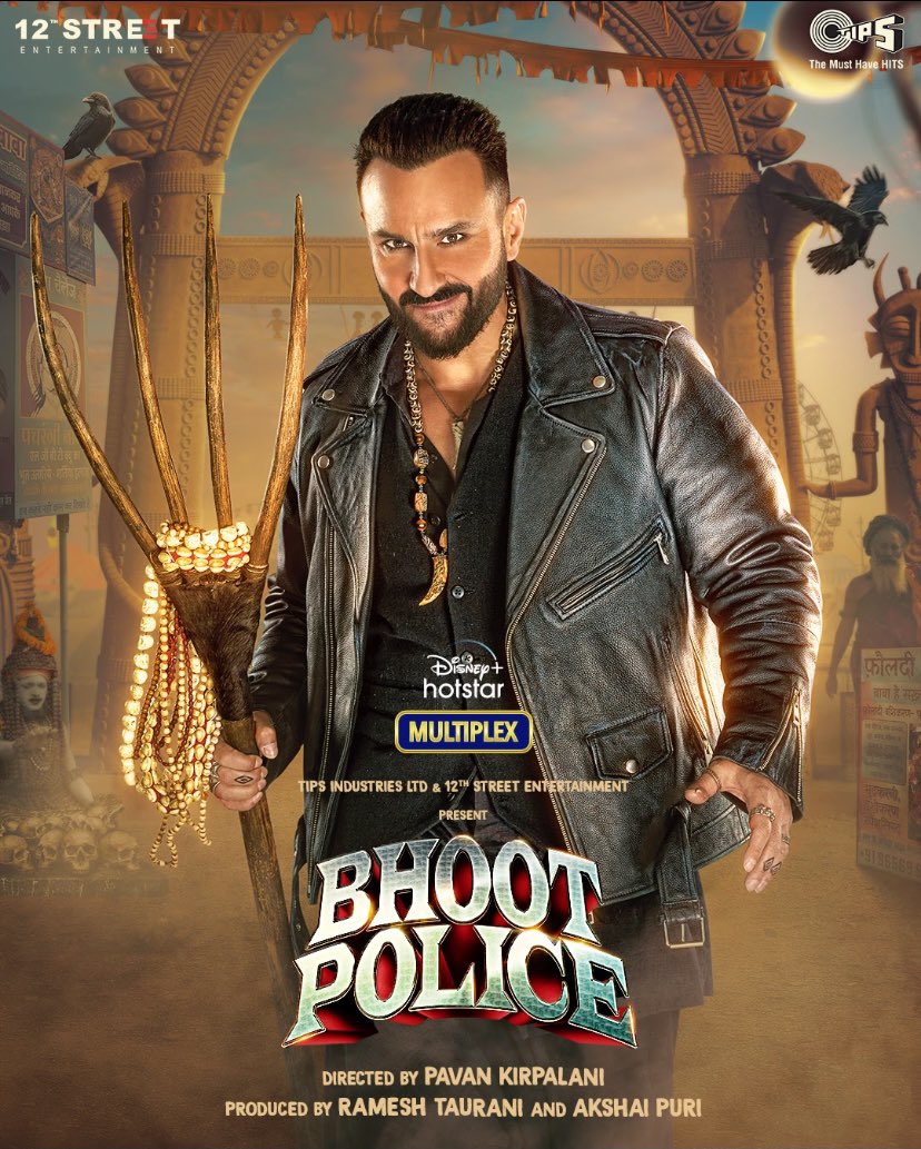 Look who has teamed up with Saif Ali Khan in his next - BHOOT POLICE