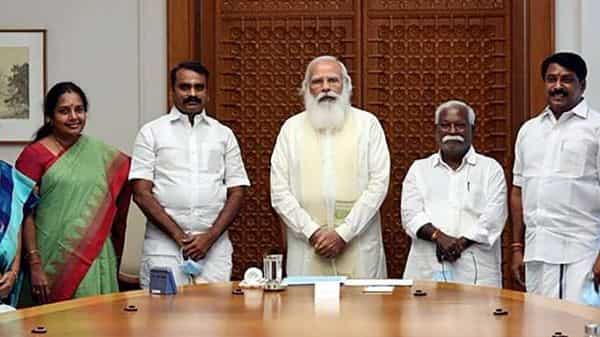 Tamil Nadu chief L Murugan, newly inducted into Union Cabinet