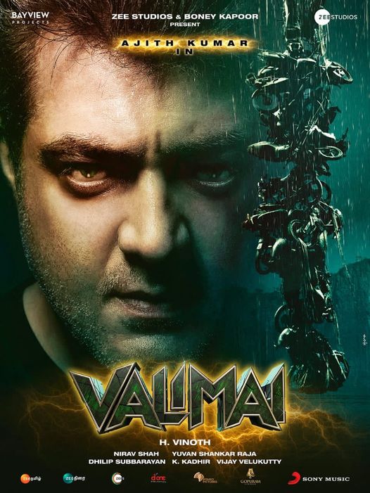 valimai update posters, motion poster released Ajith fans excited
