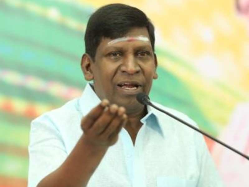 "Meendum varen...!" After meeting MK Stalin actor Vadivelu answers questions from press! Watch Video