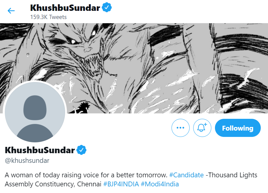 Khushbu Sundar's Twitter account hacked again! What happened