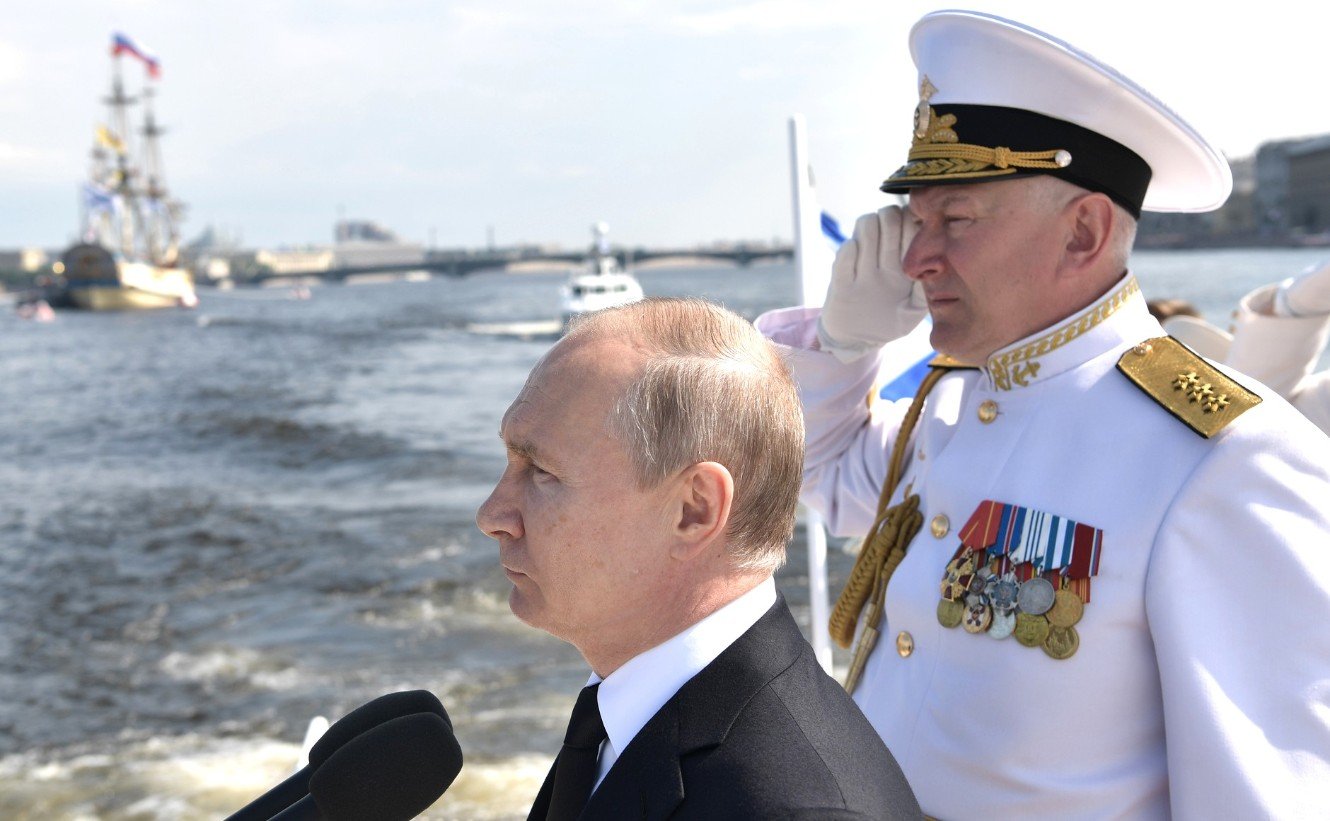 Vladimir Putin Russian navy capability repel any attack