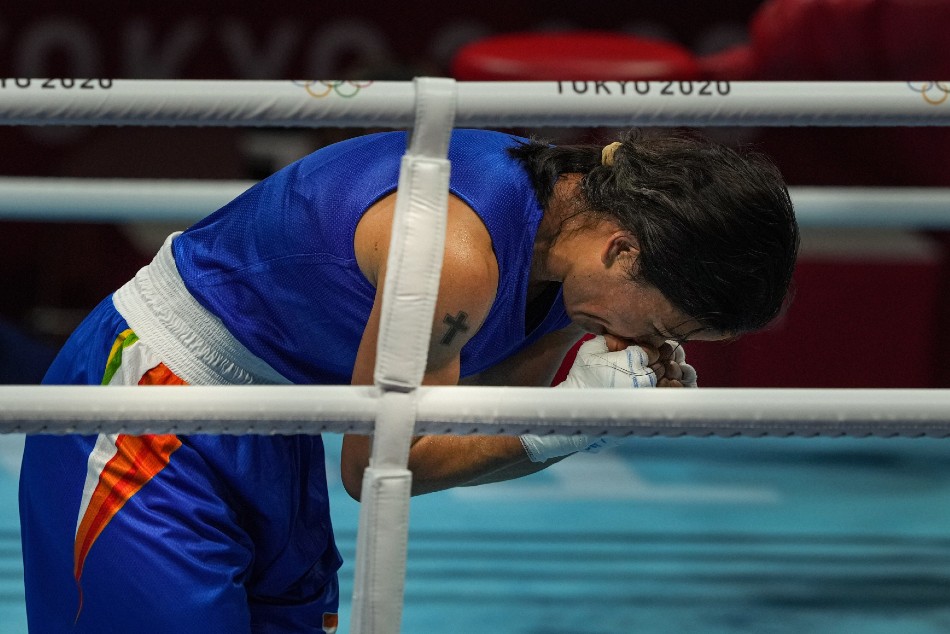 Mary Kom sheds tears she could not buy medal at the Olympics