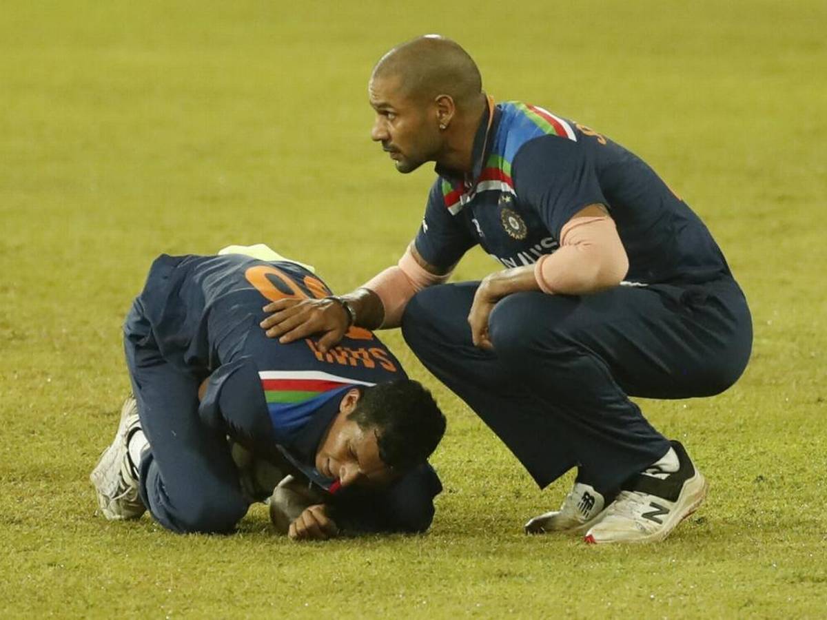 Sandeep Warrier cried after being handed over his maiden India cap