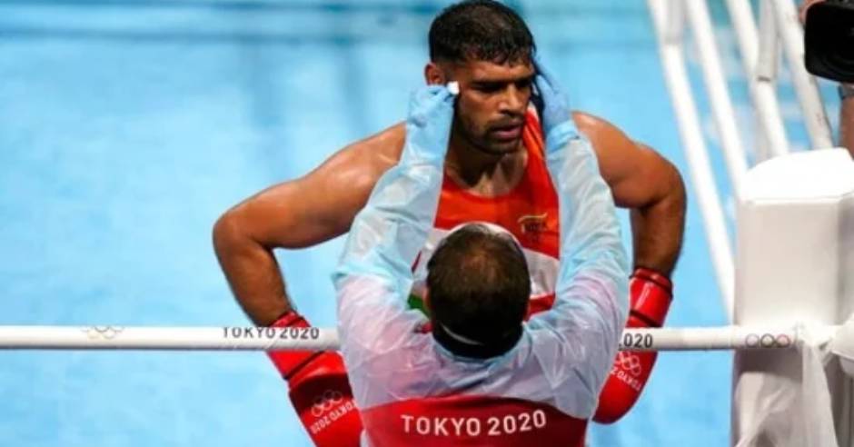 Satish on fighting Olympic quarter-final with 13 stitches