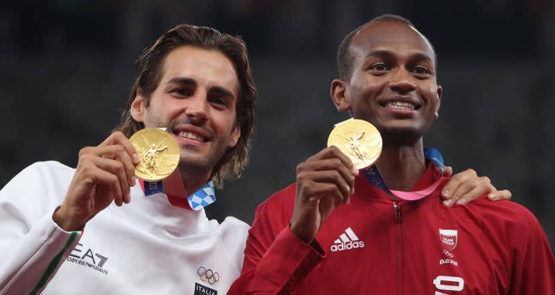 Mutaz Essa Barshim And Gianmarco Share The Gold Medal In Olympic