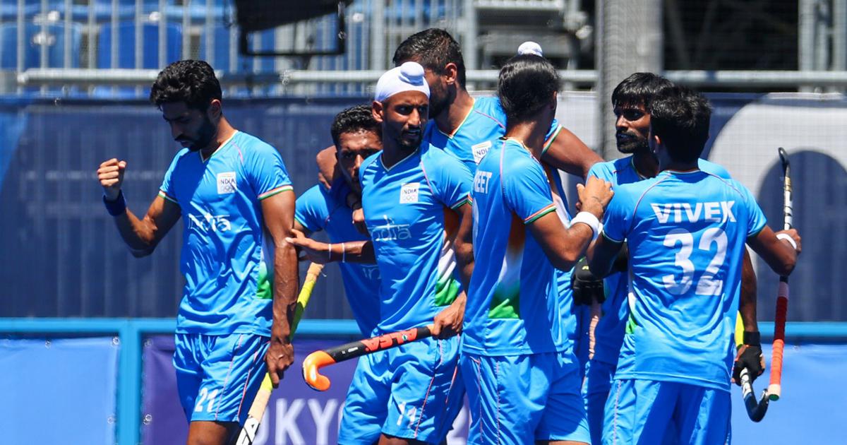 India Men's Hockey Team Beats Germany 5-4 To Win Bronze