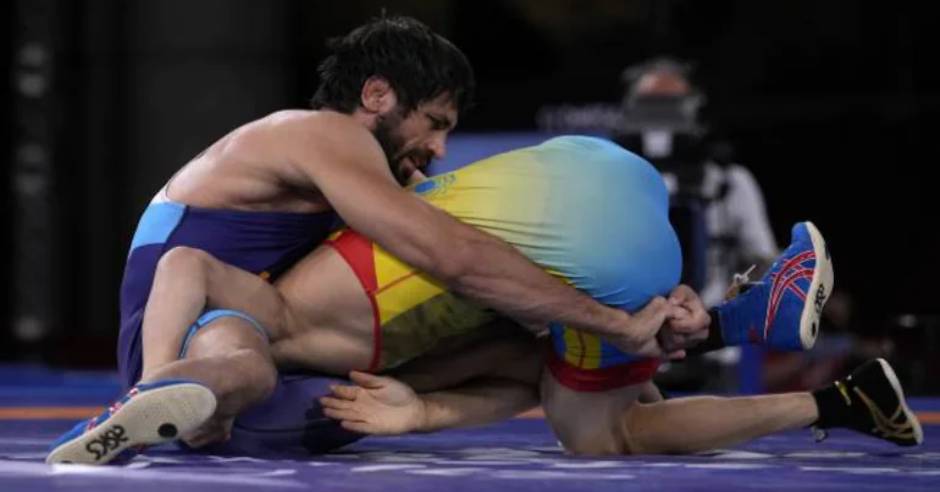 Kazakhstan's Nurislam for brutally biting Ravi Dahiya during bout