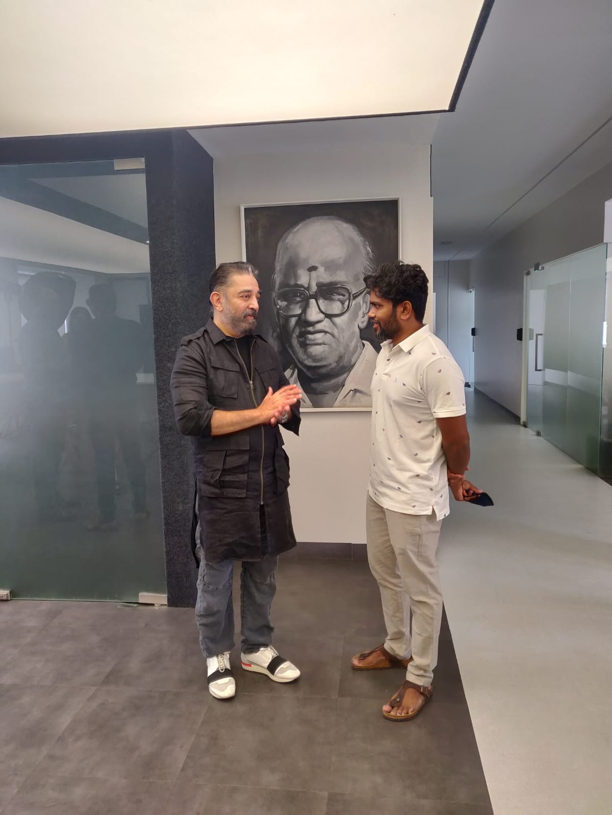 Kamal Haasan meets Pa Ranjith and the crew of Sarpatta Parambarai - Here's what he said