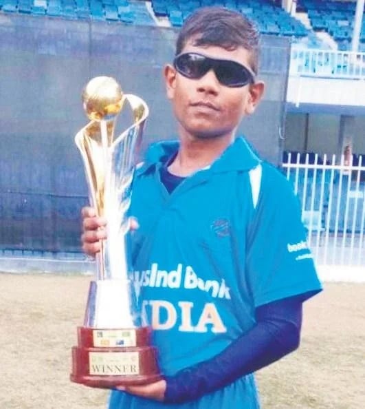2018 Blind Cricket World Cup winning team member works as labourer